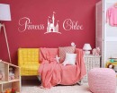 Princess Castle Name Decal